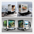 LED display vehicle, with two P6 LED screen, two speakers, only 9900 dollars